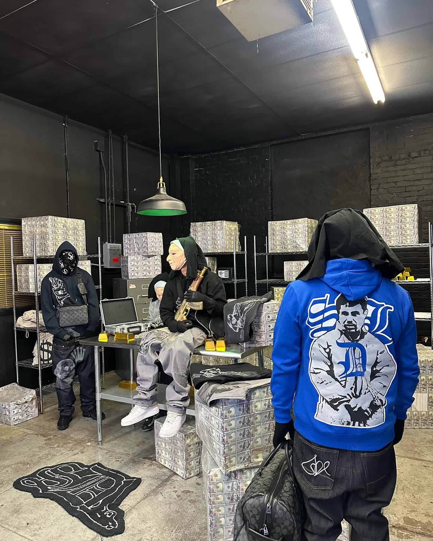 Sky Da Limit Clothing Brand December sale banner showcasing trendy streetwear hoodies, joggers, and jackets with up to 70% off and free home delivery offer.