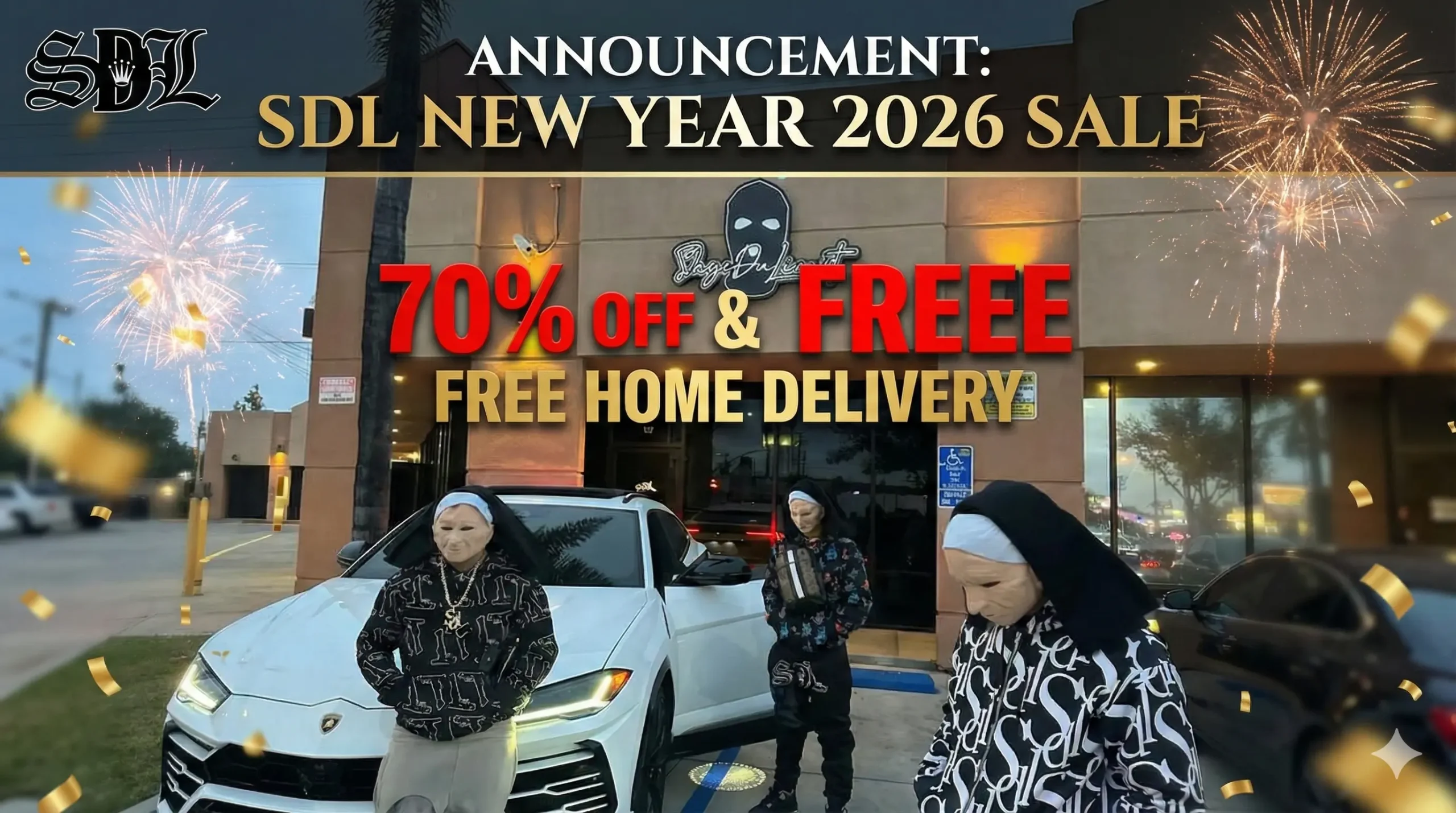SDL Clothing New Year 2026 Sale Live Now